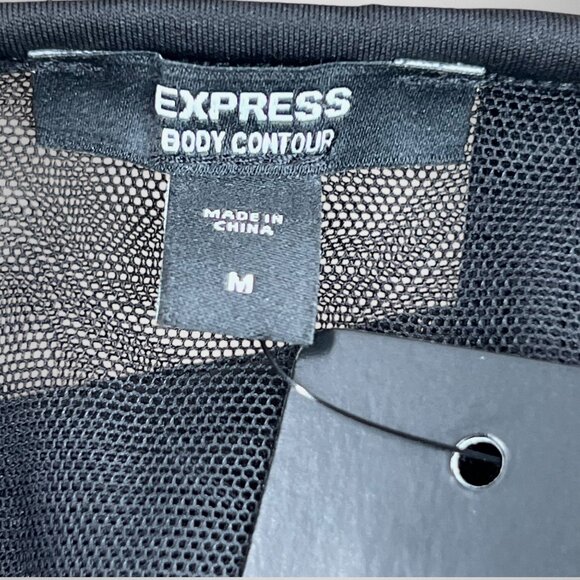 NWT EXPRESS Black Corset Top M - Picture 8 of 10